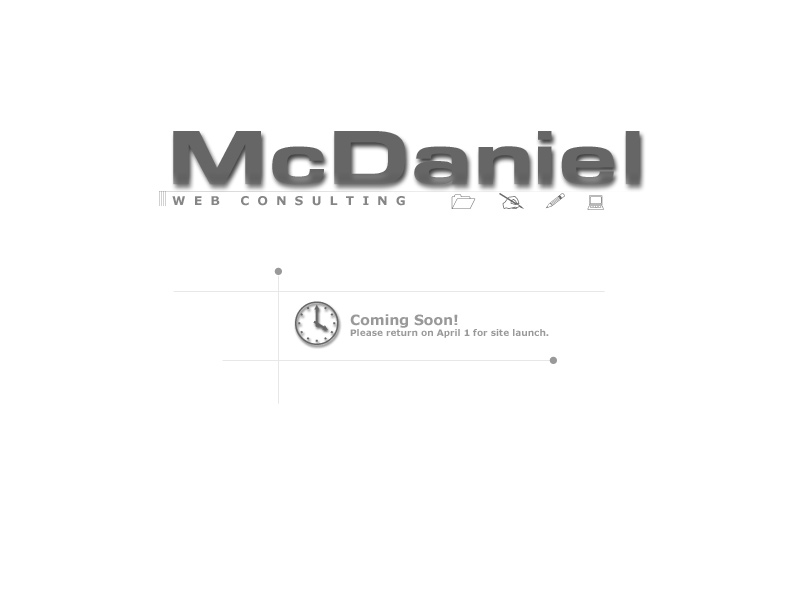 McDaniel Web Consulting - Web Development...PERL, Real, JavaScript, CSS, DHTML, MySQL...